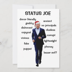 StatusJoe Feiertagskarte