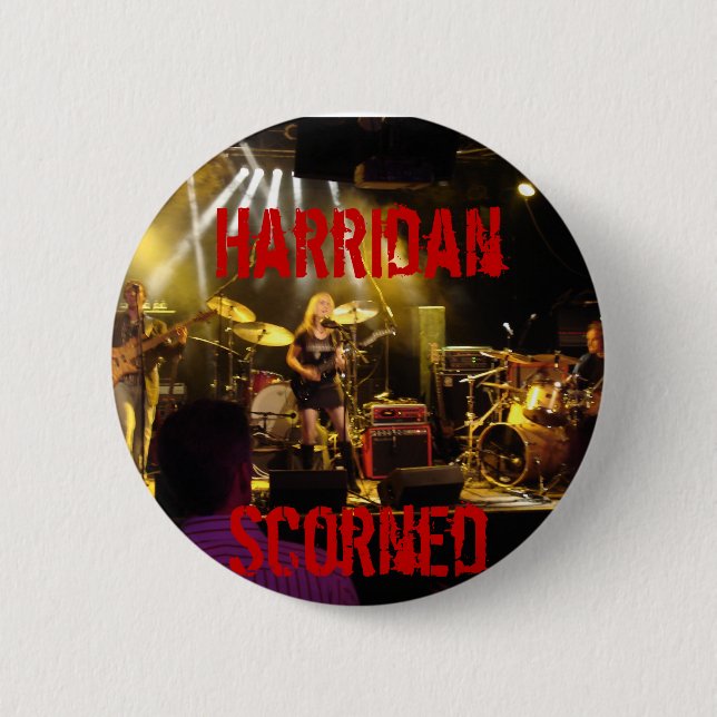 Stau (13), Harridan, verachtet Button (Vorderseite)