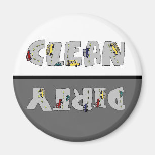 Stau-sauberer schmutziger Spülmaschinen-Magnet Magnet