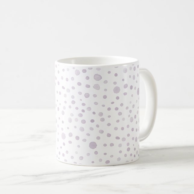 Staub Confetti Wasserfarbe Dots Klassische Tasse (VorderseiteRechts)