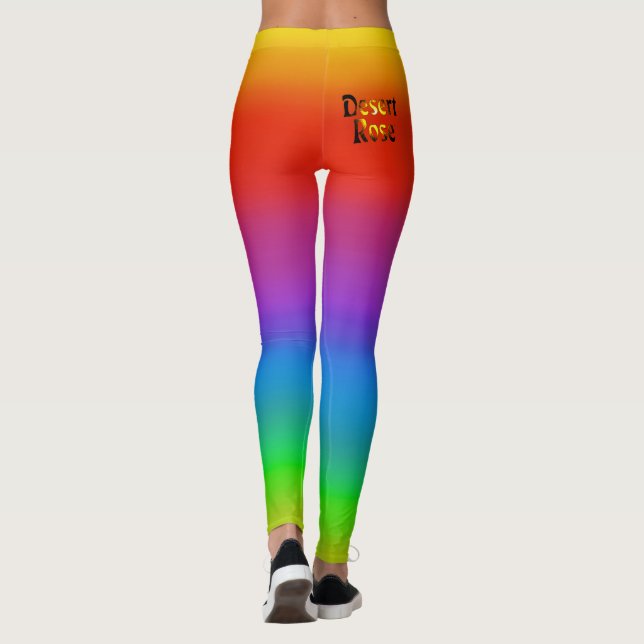 Staub-Farbschema Leggings (Rückseite)