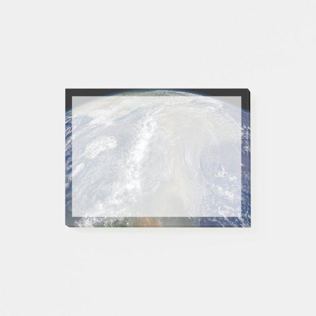 Staub in Richtung Südamerika Post-it Klebezettel (Vorderseite)