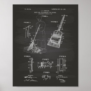 Staub Pan 1905 Patentenkabine Poster