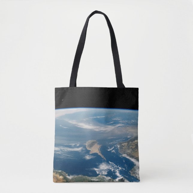 Staub über dem Mittelmeer und der Insel Zypern Tasche (Vorderseite)