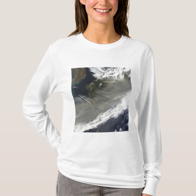 Staub über Japan T-Shirt (Vorderseite)