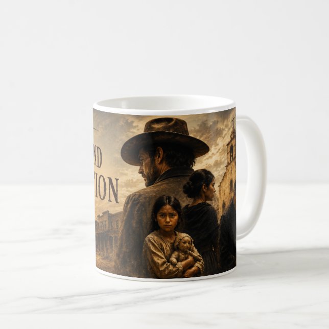 Staub und Erlösung Kaffeetasse (VorderseiteRechts)