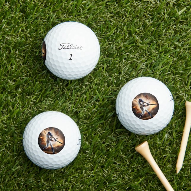 Staub und Ruhm: Baseball der Zuhause-Run Golfball (Insitu Gras)