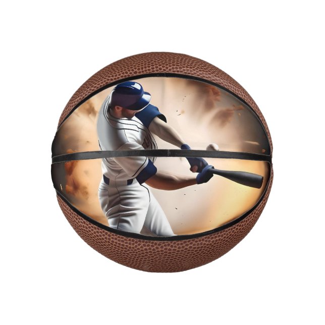 Staub und Ruhm: Baseball der Zuhause-Run Mini Basketball (Vorderseite)