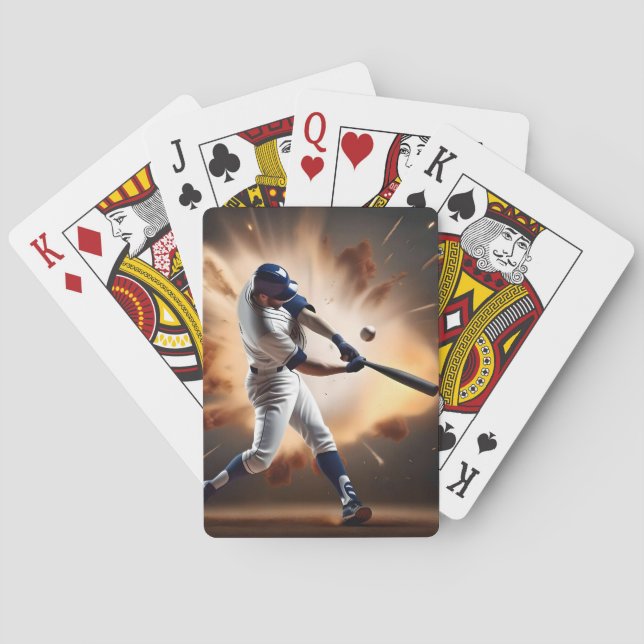 Staub und Ruhm: Baseball der Zuhause-Run Spielkarten (Rückseite)