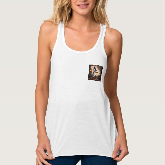 Staub und Ruhm: Baseball der Zuhause-Run Tank Top (Vorderseite)
