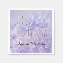 Staub Violett Floraler Hintergrund Jubiläum
