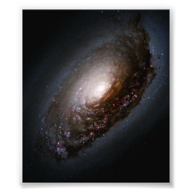 Staubband um die Schwarze Auggalaxie Nucleus Fotodruck (Vorne)