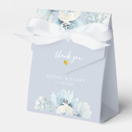 staubblaue Blumenschachtel Geschenkschachtel