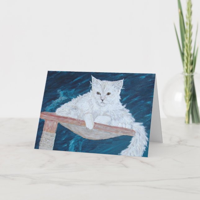 Staubige Dame Karte (Vorderseite)