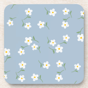 Staubige Gänseblümchen-Blumen-Unterlage   Elegante Getränkeuntersetzer