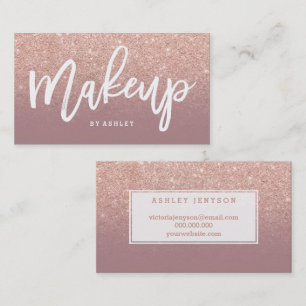 Staubige Rose des Visitenkarte