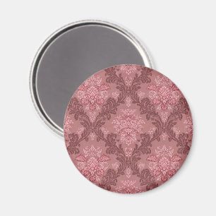 Staubige Rose Sanftes Rosa Burgund Elegantes Damas Magnet