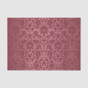 Staubige Rosen-Blumendamast Seidenpapier