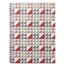 Staubige Rosen geometrisches Quilt-Muster