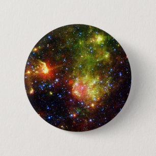 Staubiger Tod der enormen Stern NASAs Button