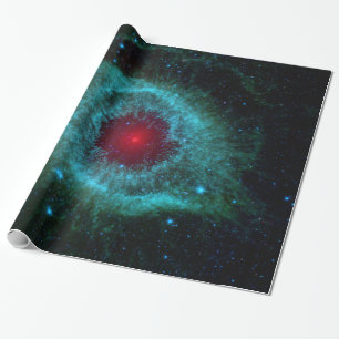Staubiges Auge des Helixnebels NGC 7293 Geschenkpapier