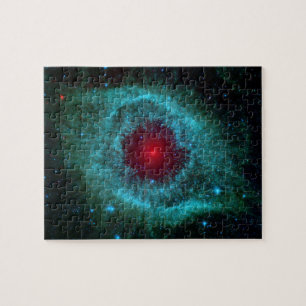 Staubiges Auge des Schneckennebelflecks NGC 7293
