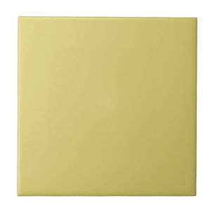 Staubiges Goldgelb Fliese