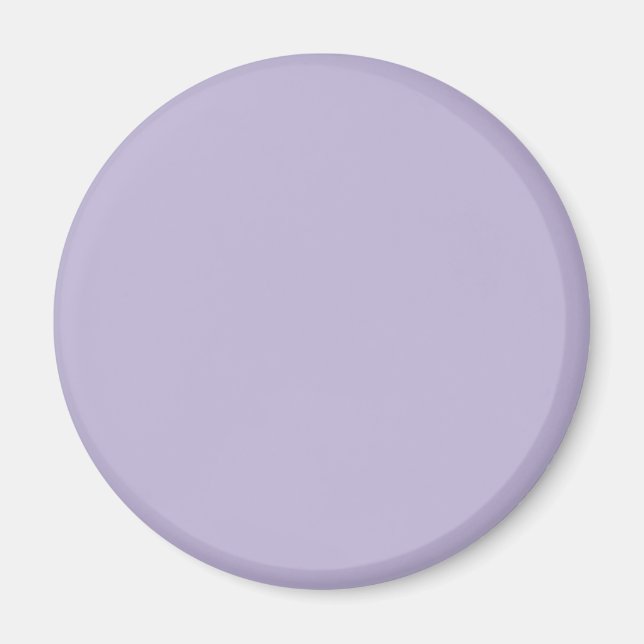 Staubiges Lavendel Einheitsfarbe Magnet (Vorne)