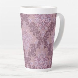 Staubiges Lavendel-Rosa-Mauve-Flieder-Elegantes Da Milchtasse