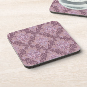 Staubiges Lavendel-Rosa-Mauve-Lila-elegantes Damas Getränkeuntersetzer