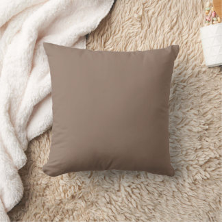 Staubiges Mauve einfarbiges Dekor Kissen