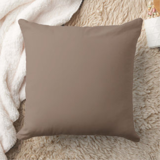 Staubiges Mauve einfarbiges Dekor Kissen