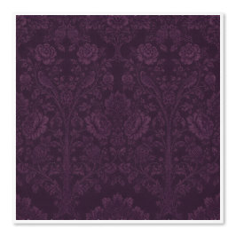 Staubiges Mauve Persischer Lebensbaum Wallpaper (D Tapete