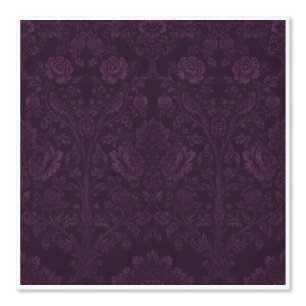 Staubiges Mauve Persischer Lebensbaum Wallpaper (D Tapete