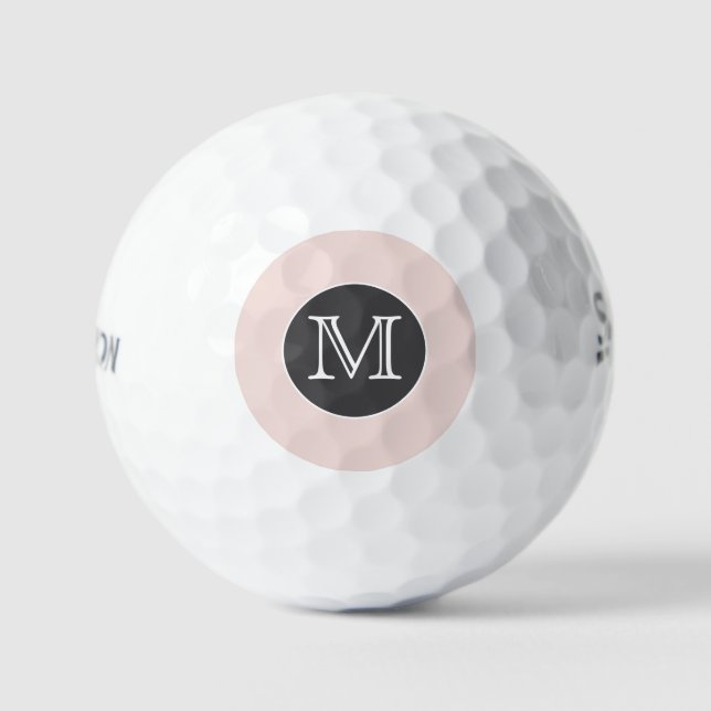 Staubiges Rosa Golfball (Vorderseite)