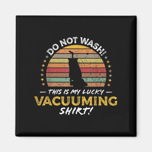 Staubpartikel Teppichvakuum Zitat Retro-80er Magnet