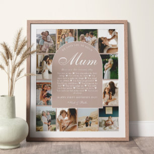 Staubrosa Gründe, warum wir dich lieben, Mama Foto Poster