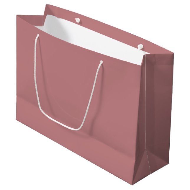 Staubrose Große Geschenktüte (Vorderseite Schrägansicht)