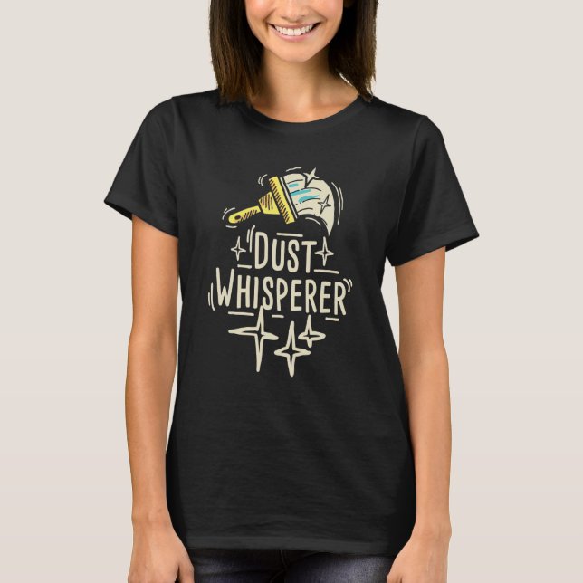 Staubsauger Lady Housekeeper Housekeeping Housekee T-Shirt (Vorderseite)