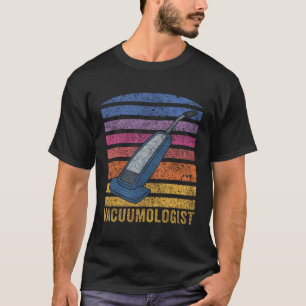 Staubsauger Vacuumlogistin Männer Frauen Retro Hou T-Shirt