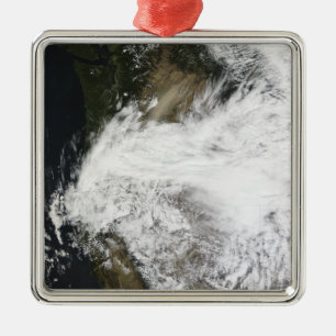Staubsturm in Ostwashington, USA Silbernes Ornament