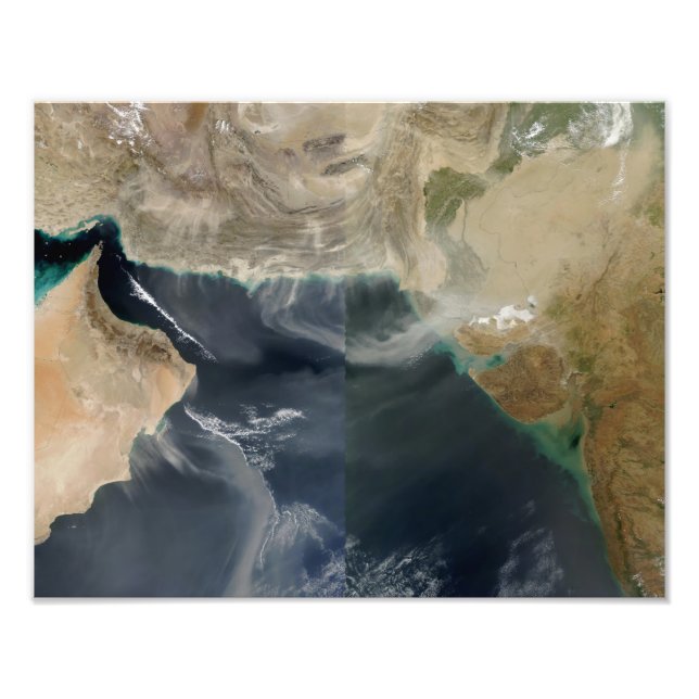 Staubstürme Fotodruck (Vorne)