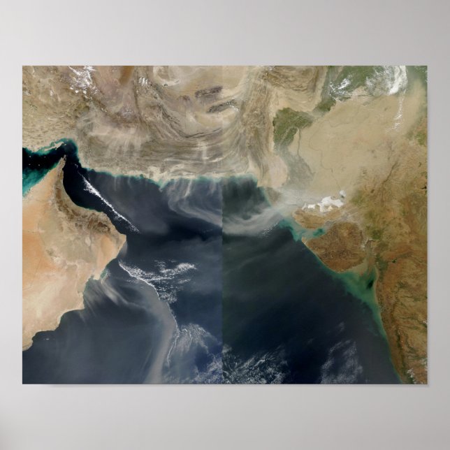 Staubstürme Poster (Vorne)