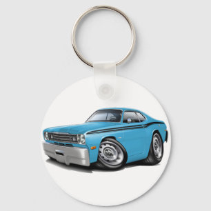 Staubtuch-lt 1970-74 Blau-Schwarz Car Schlüsselanhänger