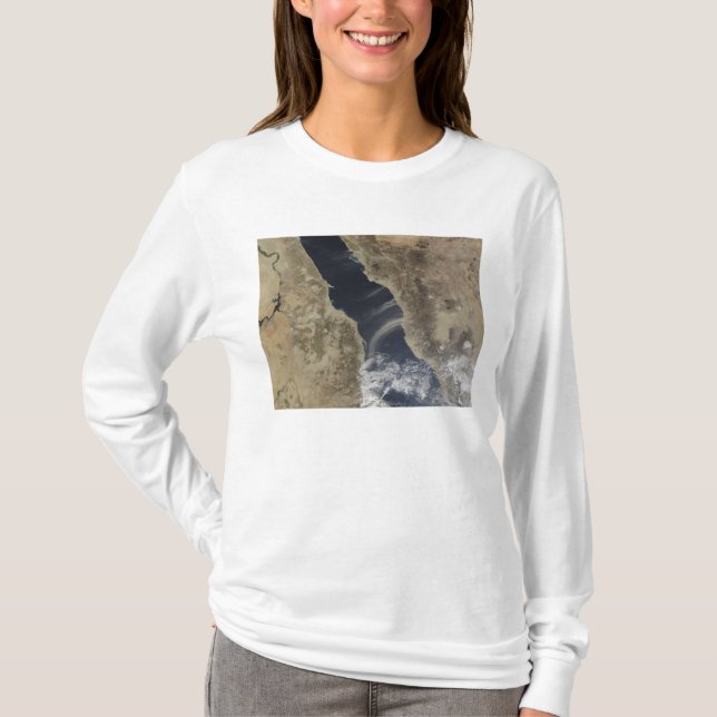 Staubwolken blasen vor der Küste Saudi-Arabiens T-Shirt (Vorderseite)