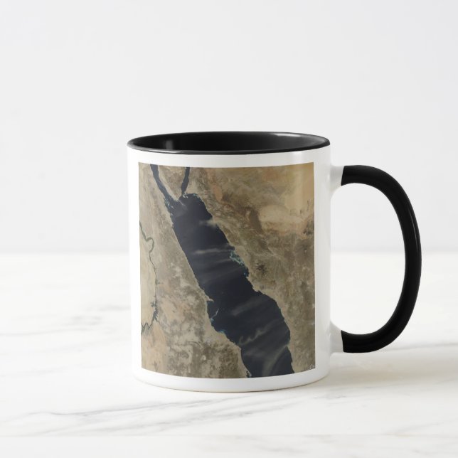 Staubwolken über dem Roten Meer Tasse (Rechts)