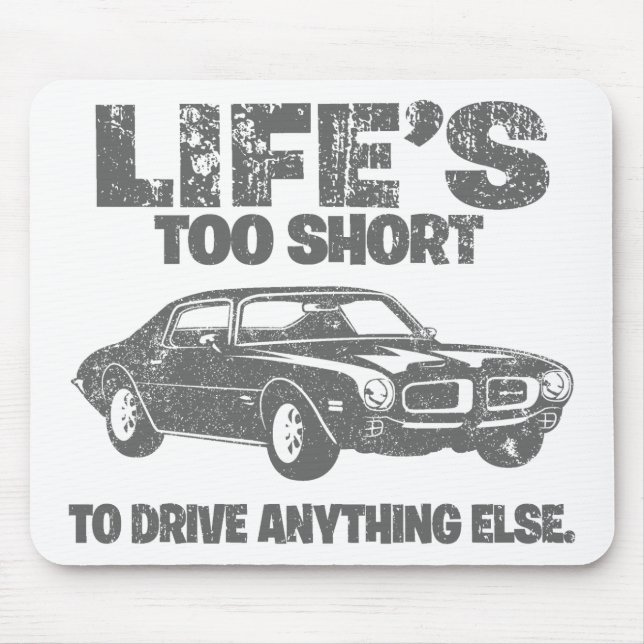 Stauluft 1970 Pontiac Firebird 400 Mousepad (Vorne)