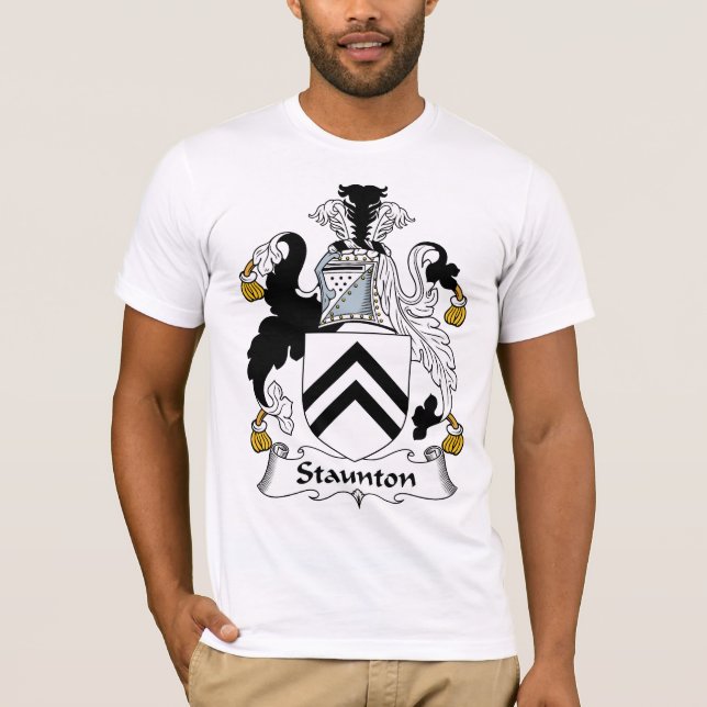 Staunton Familienwappen T-Shirt (Vorderseite)