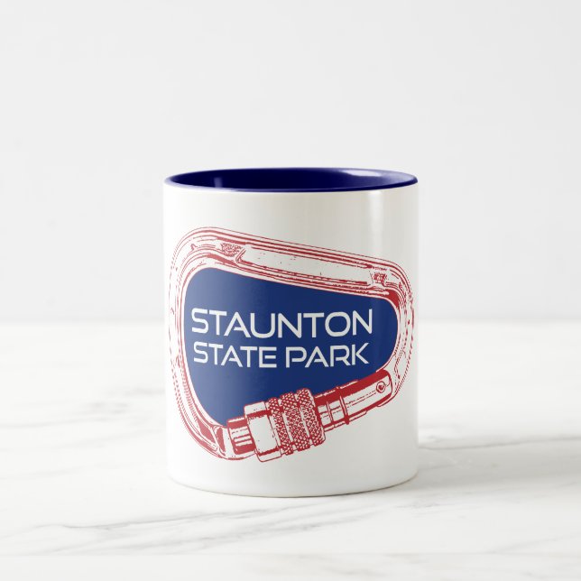 Staunton Staat Park Colorado Zweifarbige Tasse (Mittel)