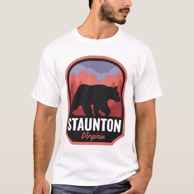 Staunton Virginia Bear T-Shirt (Vorderseite)